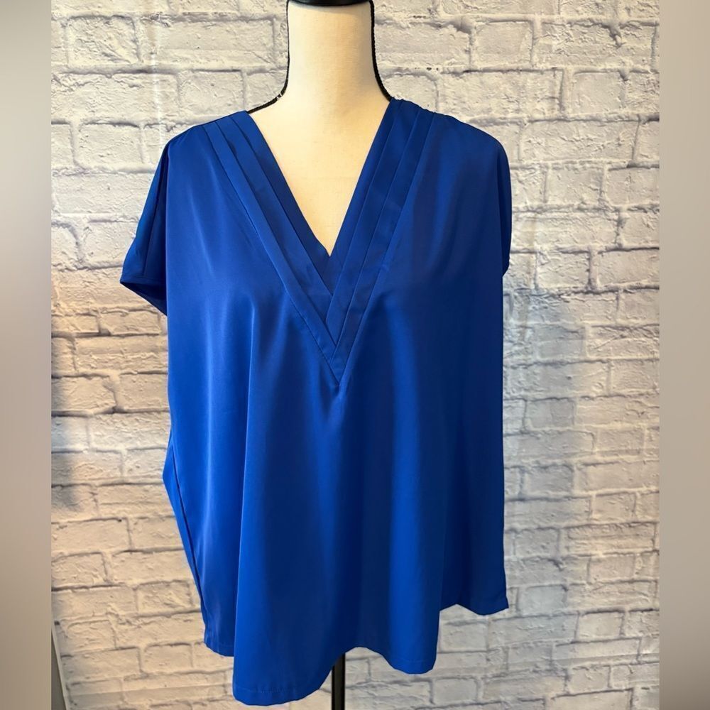 Emery Rose Royal Blue Tunic
